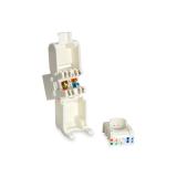 Equip - 769216 cambiador de género para cable RJ-45 LSA Blanco