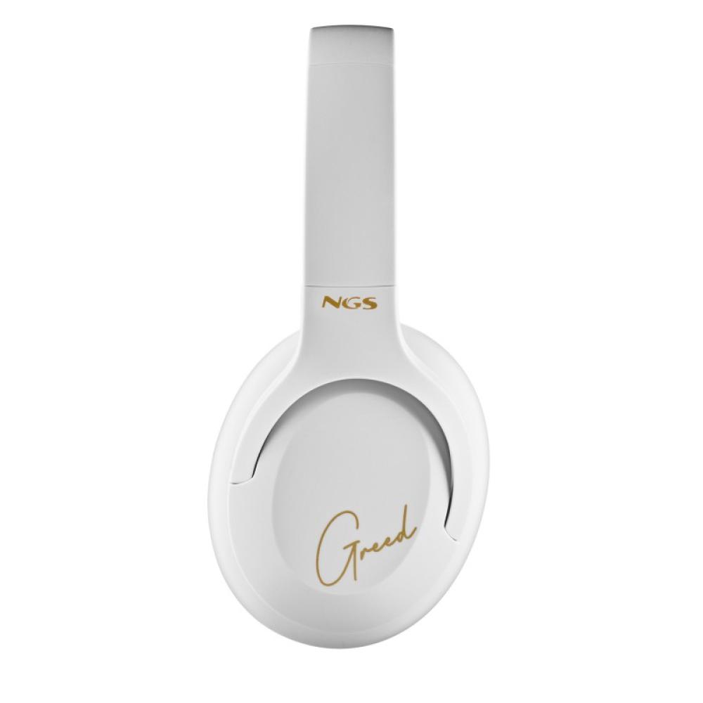 NGS - ARTICA GREED Auriculares Inalámbrico y alámbrico Diadema Llamadas/Música USB Tipo C Bluetooth Blanco