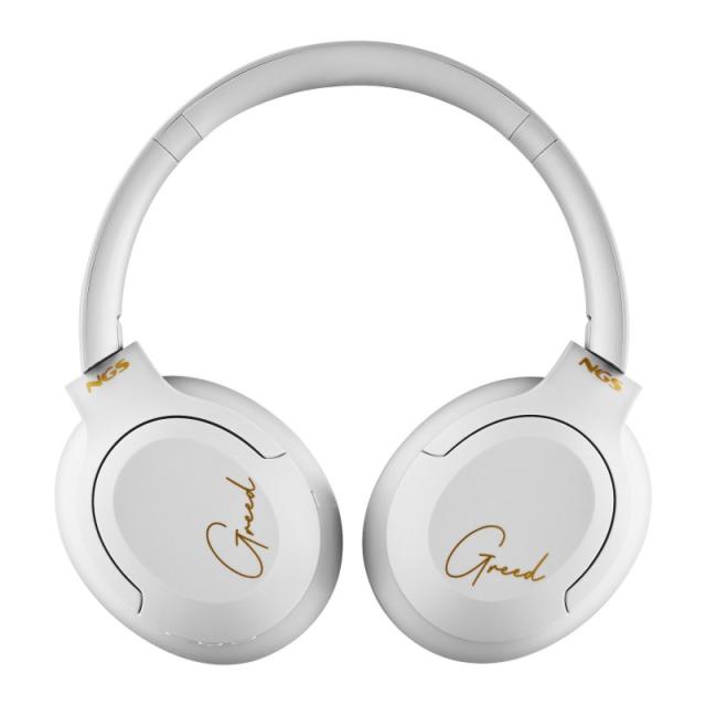 NGS - ARTICA GREED Auriculares Inalámbrico y alámbrico Diadema Llamadas/Música USB Tipo C Bluetooth Blanco