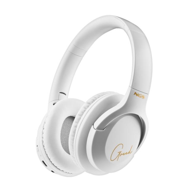 NGS - ARTICA GREED Auriculares Inalámbrico y alámbrico Diadema Llamadas/Música USB Tipo C Bluetooth Blanco