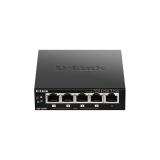 D-Link - DGS-1005P No administrado L2 Gigabit Ethernet (10/100/1000) Energía sobre Ethernet (PoE) Negro