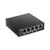 D-Link - DGS-1005P No administrado L2 Gigabit Ethernet (10/100/1000) Energía sobre Ethernet (PoE) Negro