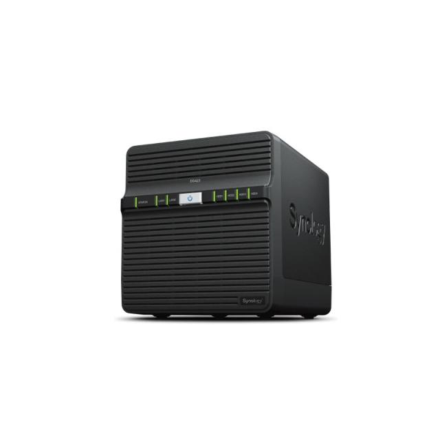 Synology - DiskStation DS423 servidor de almacenamiento NAS Realtek RTD1619B 2 GB DDR4 DiskStation Manager Negro