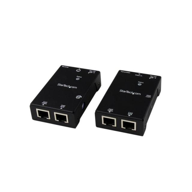 StarTech.com - Kit Extensor Vídeo Audio HDMI por Cable UTP Ethernet Cat5 Cat6 RJ45 con Power over Cable - 50m
