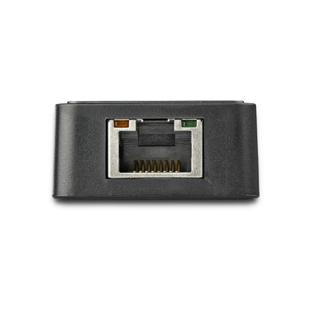 StarTech.com - Adaptador Tarjeta de Red NIC Externa USB 3.0 de 1 Puerto Gigabit Ethernet RJ45 y Puerto USB - Negro