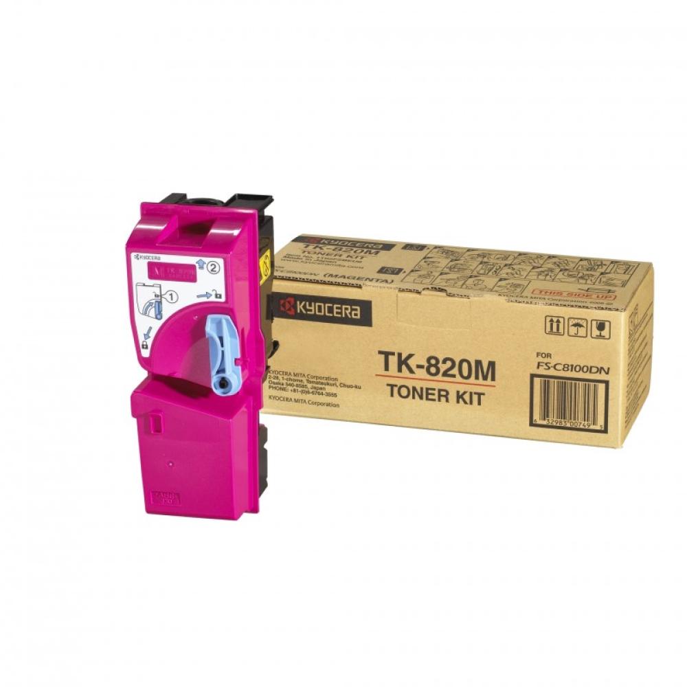 KYOCERA - TK-820M cartucho de tóner Original Magenta