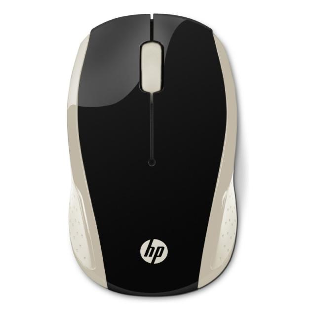 HP - Ratón inalámbrico 200 (Dorado)