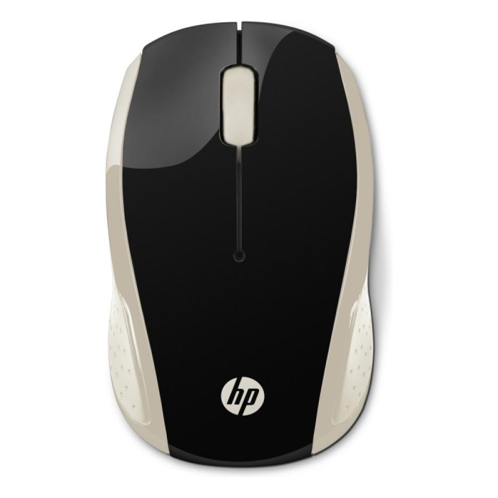 HP - Ratón inalámbrico 200 (Dorado)