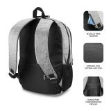 SUBBLIM - Mochila para Portátil Urban Lock Backpack 16" Grey