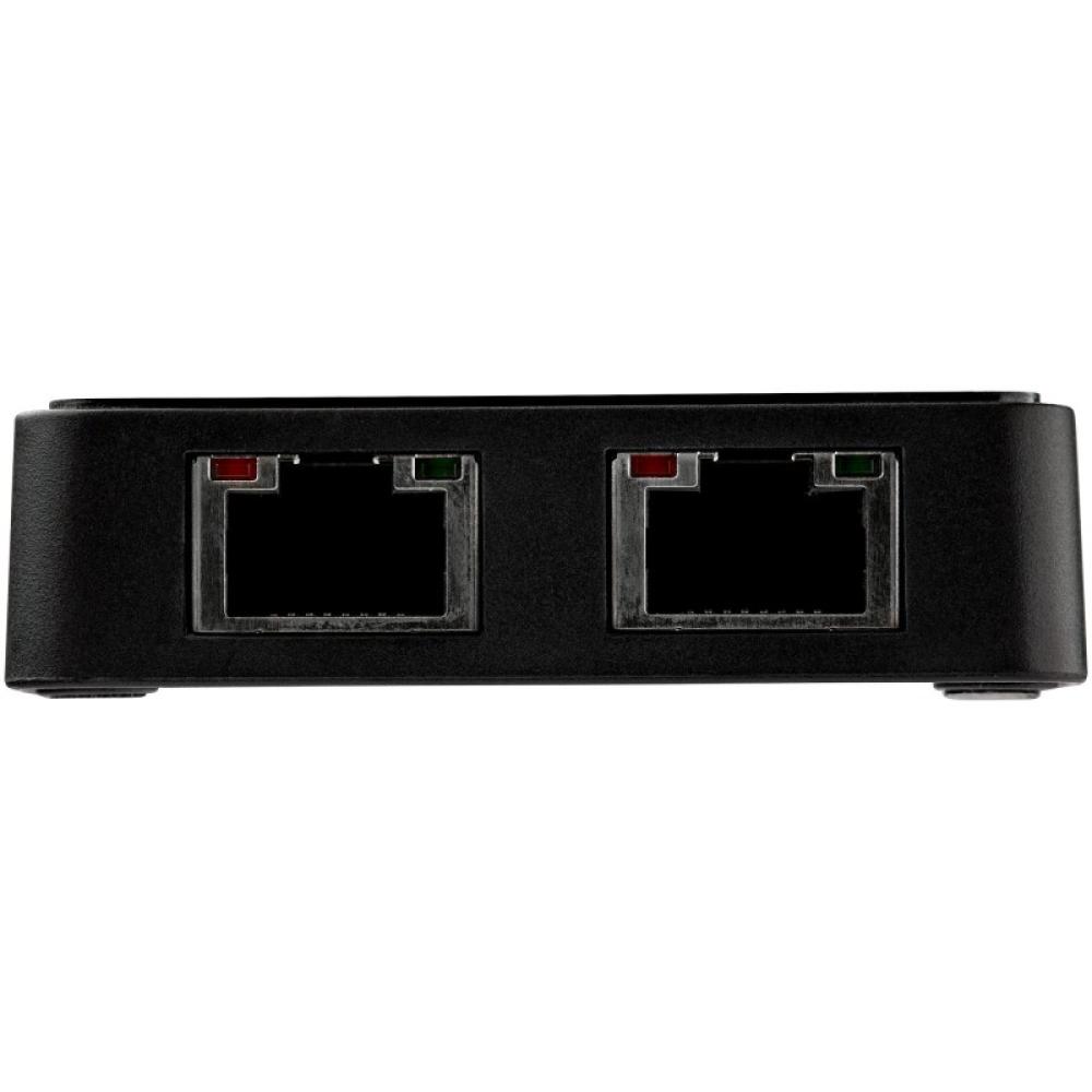 StarTech.com - Adaptador Tarjeta de Red NIC Externa USB 3.0 2 Puertos Gigabit Ethernet RJ45 y Puerto USB