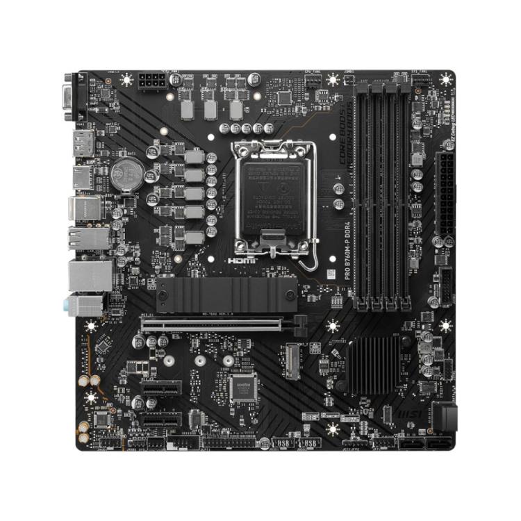 MSI - PRO B760M-P placa base Intel B760 LGA 1700 micro ATX