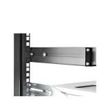 StarTech.com - Carriles 1U de 19 pulgadas para Rack para Servidores con 4 Columnas - Profundidad Ajustable de 60,9cm a 91,4cm/24