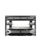 StarTech.com - Carriles 1U de 19 pulgadas para Rack para Servidores con 4 Columnas - Profundidad Ajustable de 60,9cm a 91,4cm/24