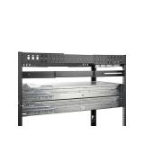StarTech.com - Carriles 1U de 19 pulgadas para Rack para Servidores con 4 Columnas - Profundidad Ajustable de 60,9cm a 91,4cm/24