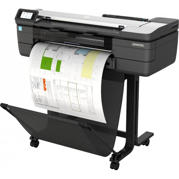 HP - Designjet Impresora multifunción T830 de 24 pulgadas