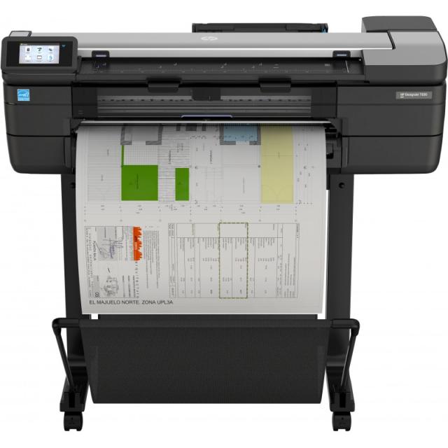 HP - Designjet Impresora multifunción T830 de 24 pulgadas