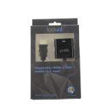 iggual - Adaptador HDMI a VGA + audio (3.5 mm)