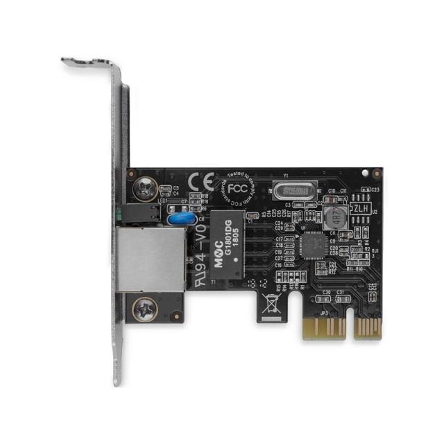 StarTech.com - Tarjeta de Red PCI Express de 1 Puerto Gigabit Ethernet RJ45 - Adaptador NIC PCI-e - Perfil Bajo