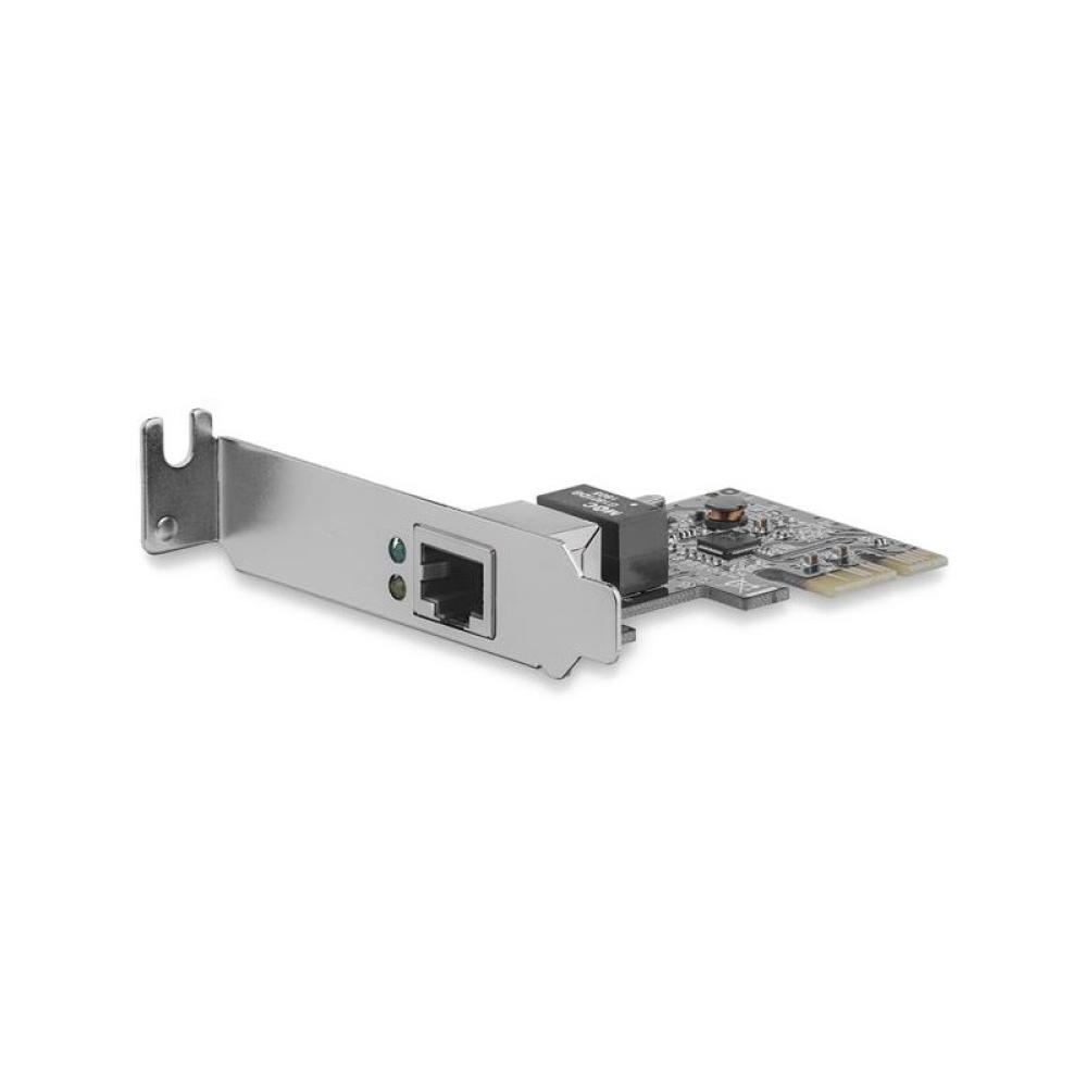 StarTech.com - Tarjeta de Red PCI Express de 1 Puerto Gigabit Ethernet RJ45 - Adaptador NIC PCI-e - Perfil Bajo