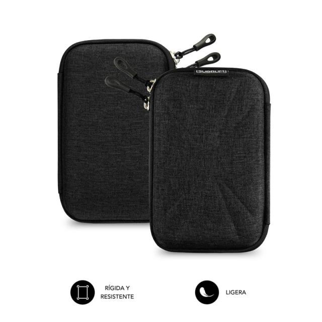 SUBBLIM - Funda Disco Duro HDD Business Case 2,5" Black