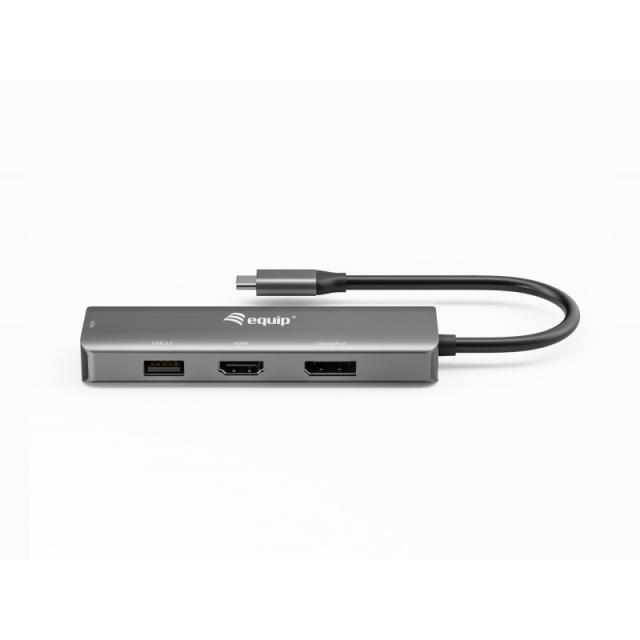 Equip - Adaptador USB-C a HDMI/DisplayPort/VGA/USB