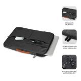 SUBBLIM - Funda Air Padding 360 Sleeve 13,3-14" Dark Grey