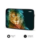 SUBBLIM - Funda Ordenador Neopreno Trendy Sleeve Neo Lion 13,3-14"