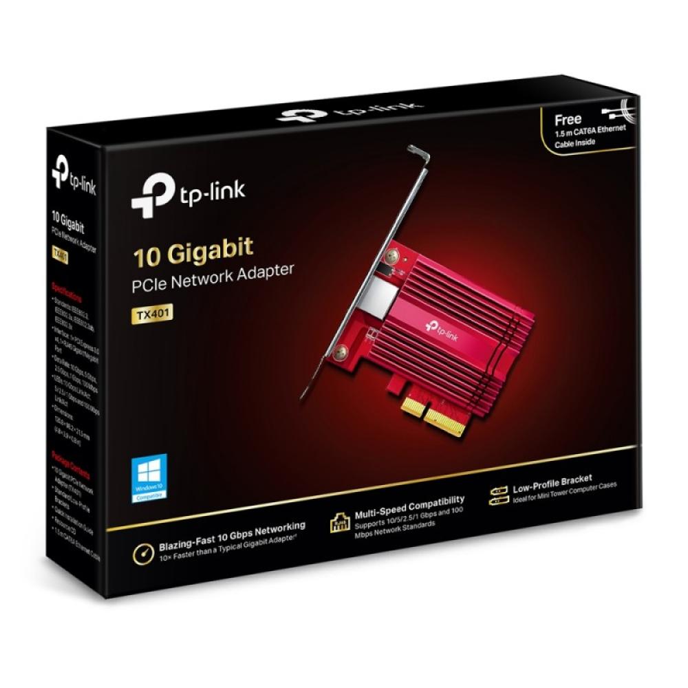 TP-Link - TX401 adaptador y tarjeta de red Interno Ethernet 10000 Mbit/s