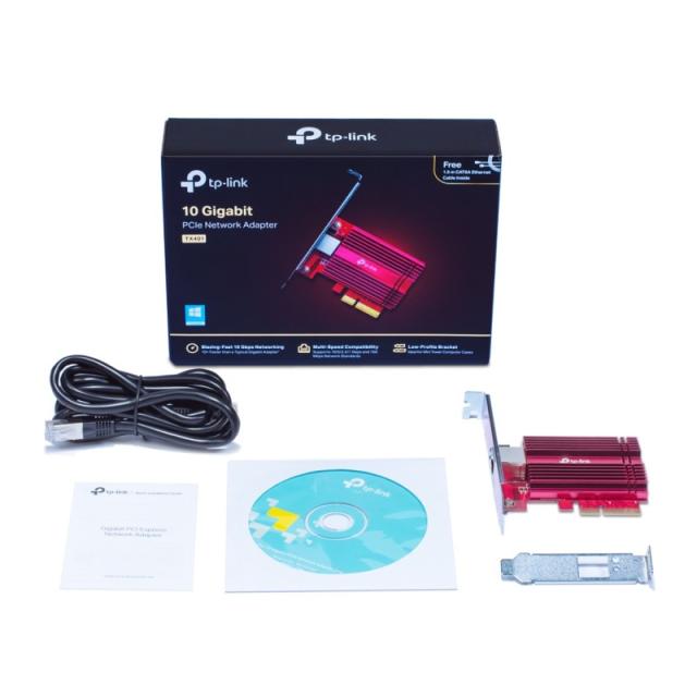 TP-Link - TX401 adaptador y tarjeta de red Interno Ethernet 10000 Mbit/s