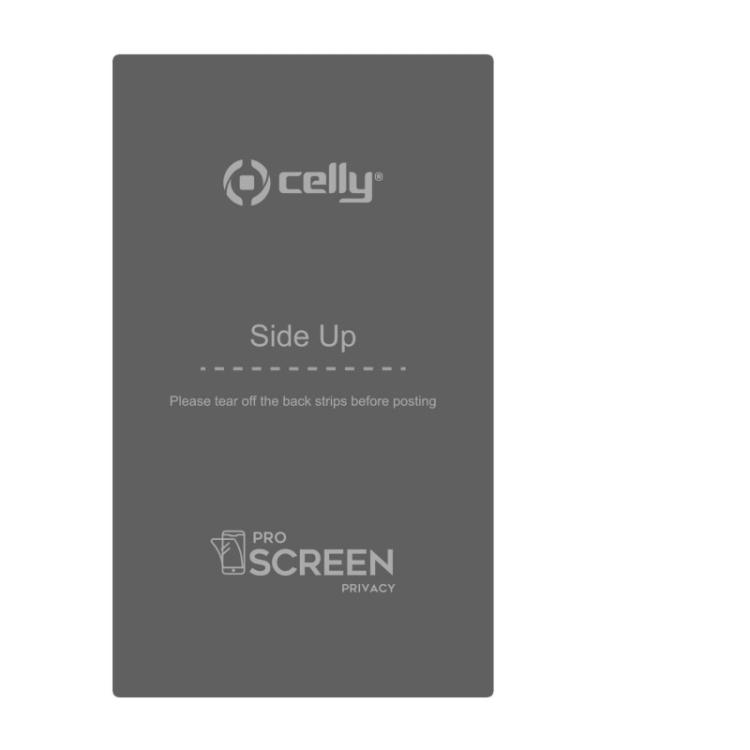 Celly - PROFILM5PRIV filtro para monitor Smartphone Filtro de privacidad para pantallas sin marco
