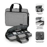 SUBBLIM - Maletín Ordenador Air Padding Laptop bag 15,6" Grey