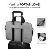 SUBBLIM - Maletín Ordenador Air Padding Laptop bag 15,6" Grey