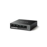 Mercusys - MS105GP switch Gigabit Ethernet (10/100/1000) Energía sobre Ethernet (PoE) Negro