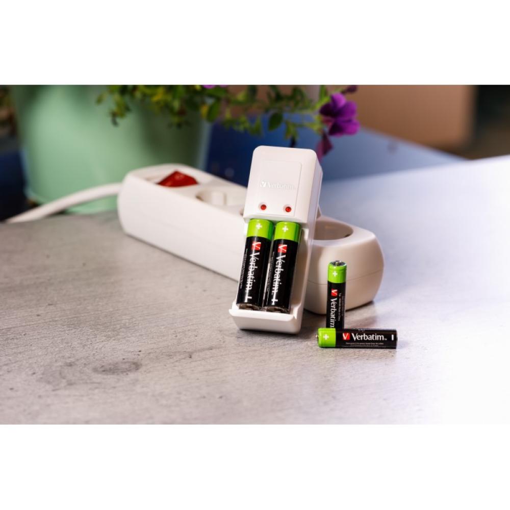 Verbatim - 49517 pila doméstica Batería recargable AA Níquel-metal hidruro (NiMH)