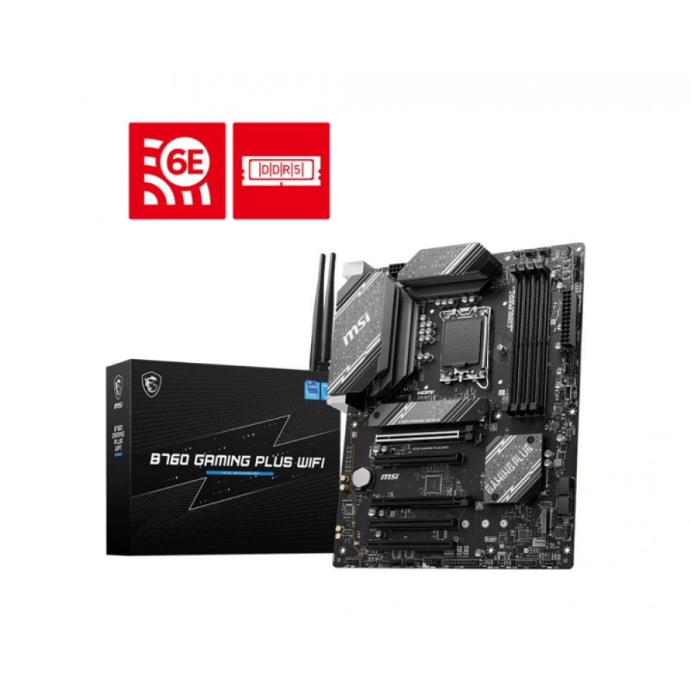 MSI - B760 GAMING PLUS WIFI placa base Intel B760 LGA 1700 ATX