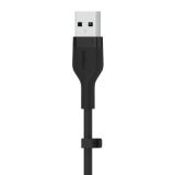 Belkin - BOOST?CHARGE Flex cable USB 3 m USB 2.0 USB A USB C Negro
