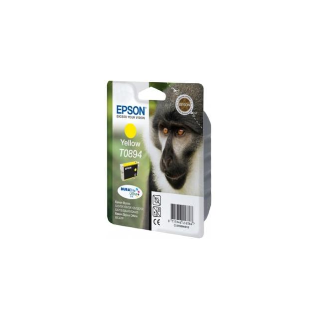 Epson - Monkey Singlepack Yellow T0894 DURABrite Ultra Ink