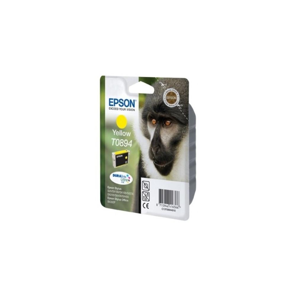 Epson - Monkey Singlepack Yellow T0894 DURABrite Ultra Ink