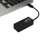 Sveon - SCT336 hub de interfaz USB 3.2 Gen 1 (3.1 Gen 1) Type-C