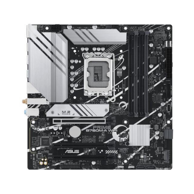 ASUS - PRIME B760M-A WIFI Intel B760 LGA 1700 micro ATX