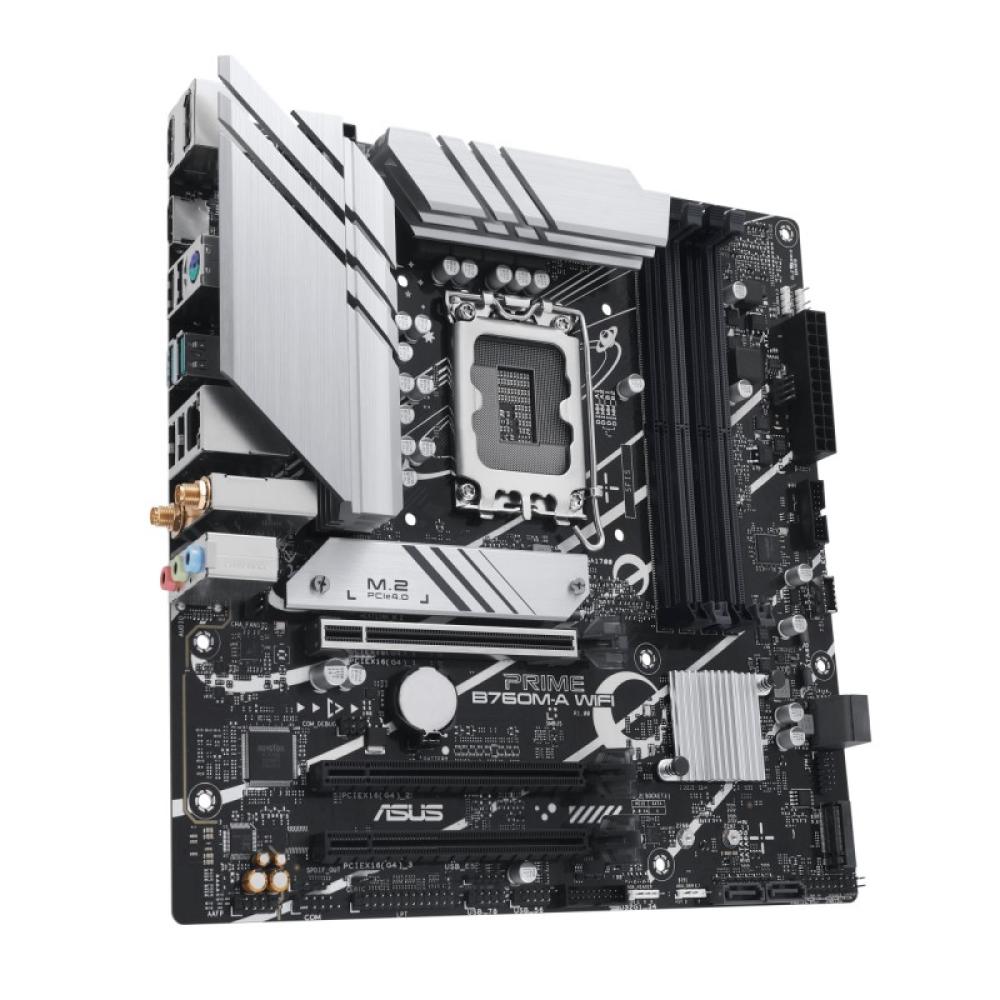 ASUS - PRIME B760M-A WIFI Intel B760 LGA 1700 micro ATX