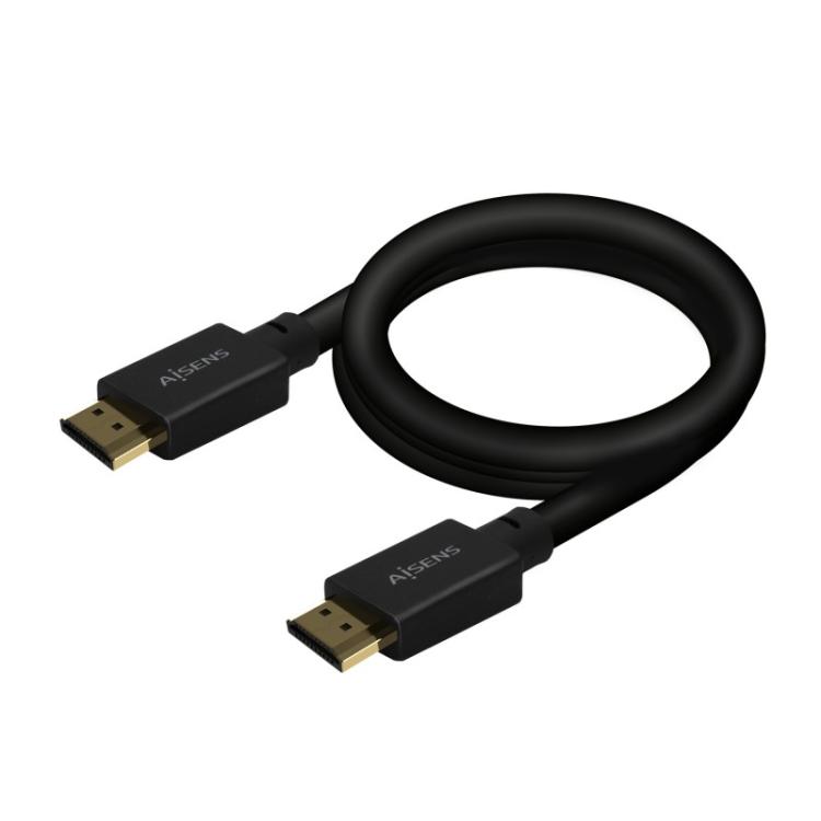 AISENS - Cable HDMI V2.1 Ultra Alta Velocidad / Hec 8K@60Hz 48Gbps, A/M-A/M, Negro, 5.0M