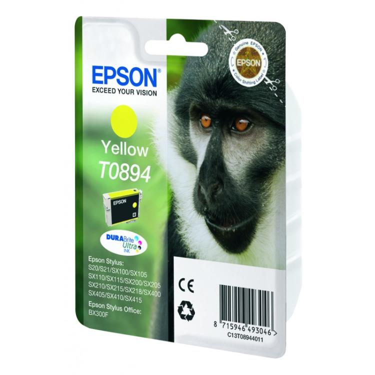 Epson - Monkey Cartucho T0894 amarillo