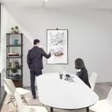 AISENS - Soporte ECO en Formato Vertical / Horizontal para Monitor/TV 50Kg de 37-80, Negro