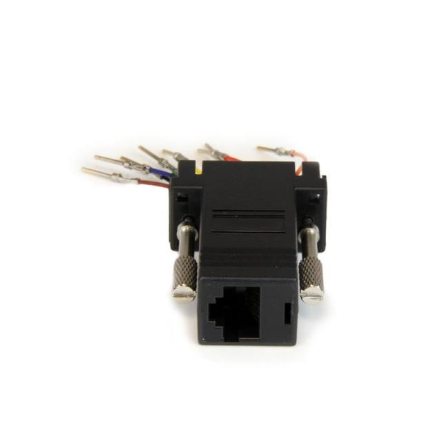 StarTech.com - Adaptador Conversor Modular Serie de DB9 a RJ45 - Macho a Hembra