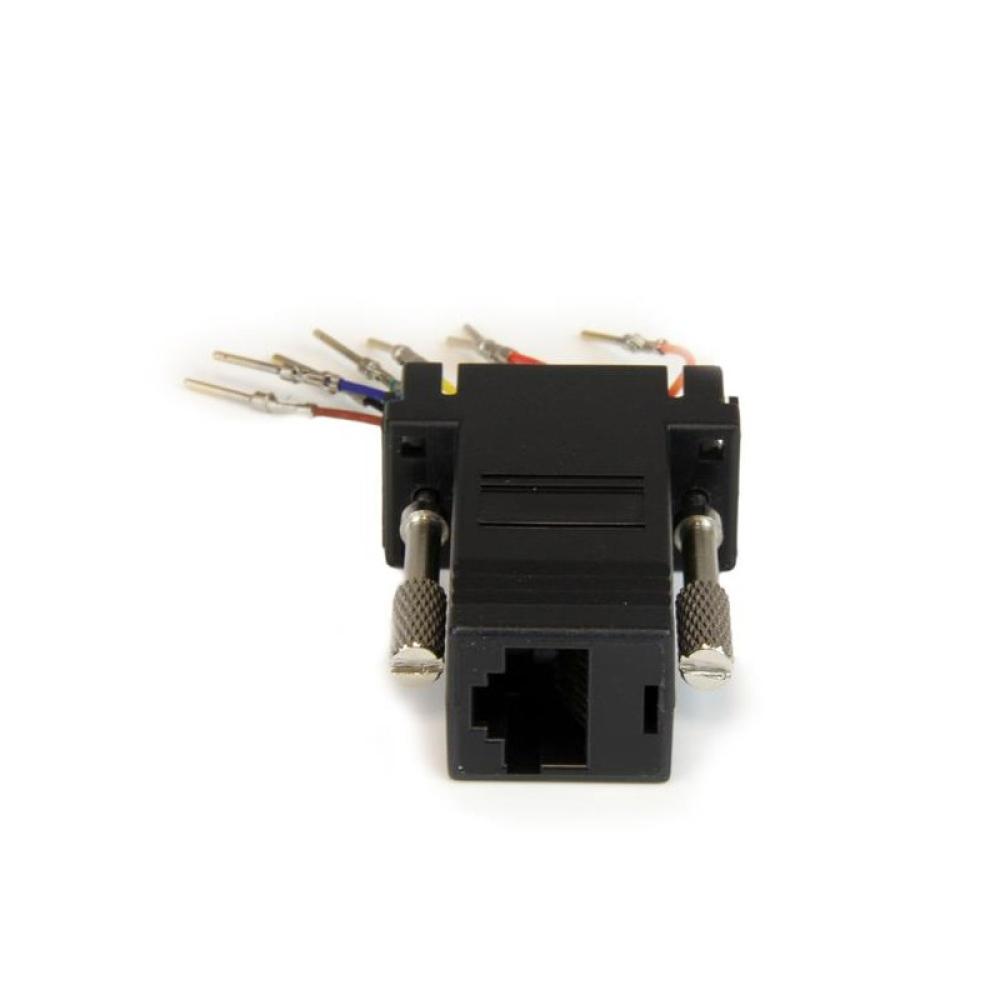 StarTech.com - Adaptador Conversor Modular Serie de DB9 a RJ45 - Macho a Hembra