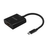 AISENS - Conversor USB-C A HDMI 4K@30Hz, USB-C/M-HDMI/H, Negro, 15cm