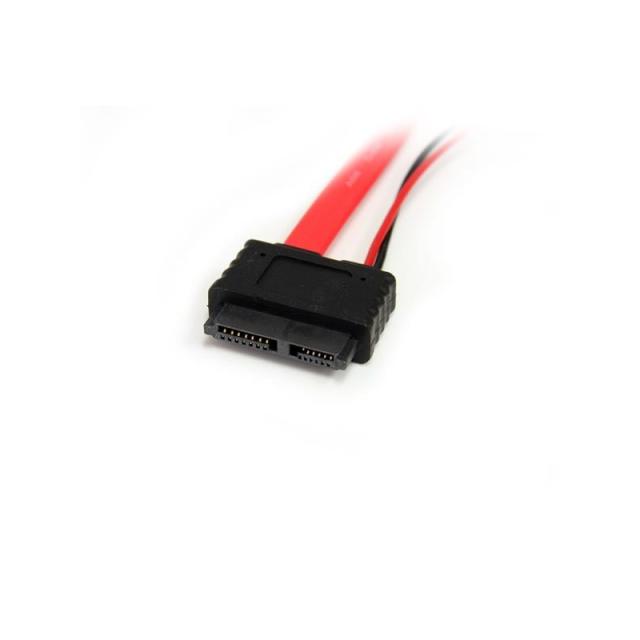 StarTech.com - Adaptador Cable SATA Slimline Línea Delgada 13 Pines a Molex Macho LP4 y SATA