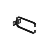 StarTech.com - Anilla Pasacables en D Vertical 1U para Gestión de Cableado en Armarios Racks - Guiacables 4,5x10cm