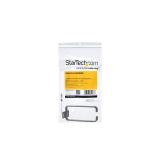 StarTech.com - Anilla Pasacables en D Vertical 1U para Gestión de Cableado en Armarios Racks - Guiacables 4,5x10cm